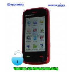 Vodafone 547 Network Unlocking 